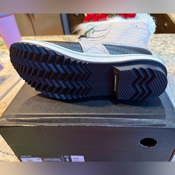 NEW Sorel Tofino Ii Women's Waterproof Faux Fur Boot In Fawn/Sea Sprite, Size 8 - Picture 12 of 16